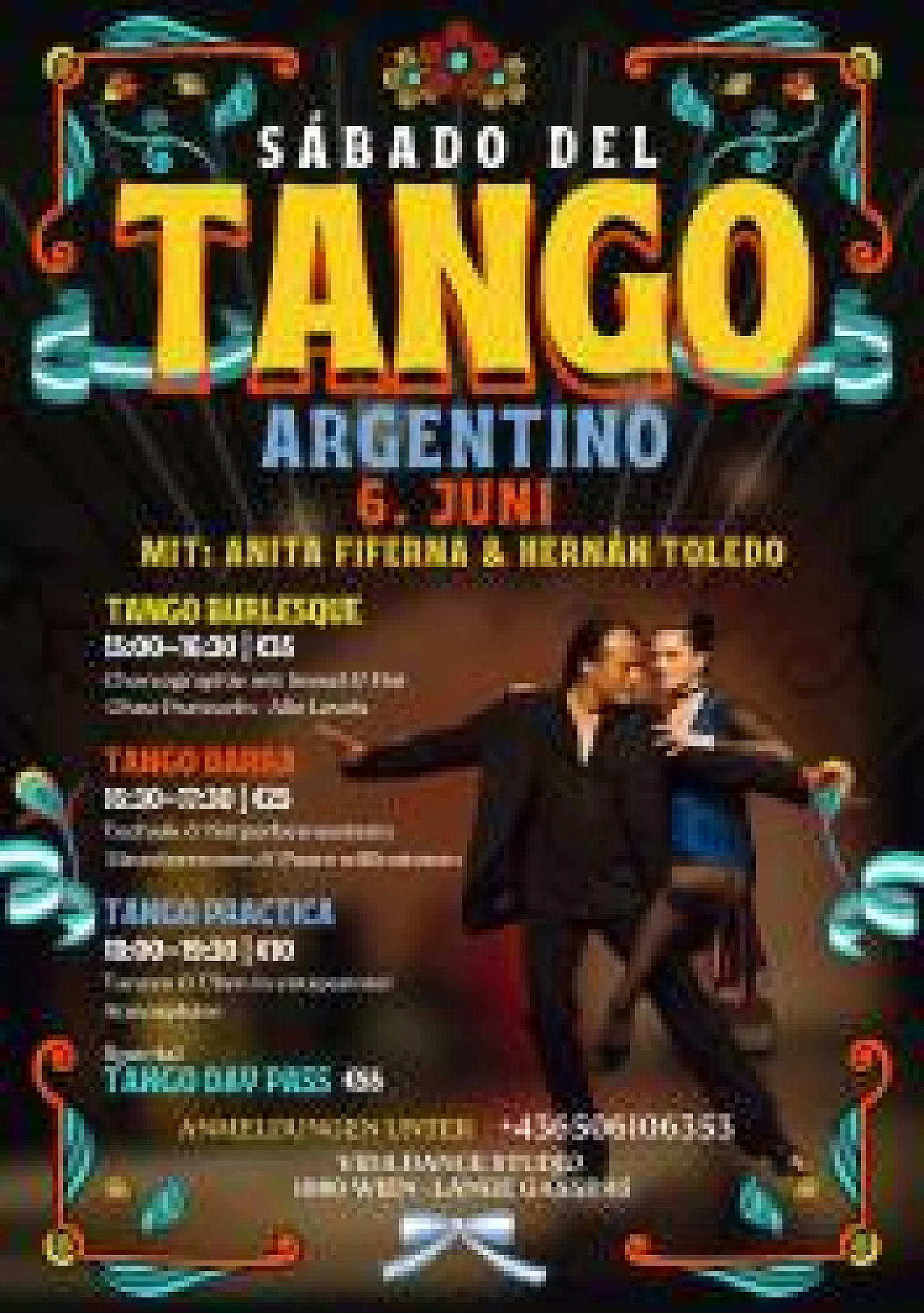 TANGO BURLESQUE Choreographie mit Hernán TOLEDO & Anita FIFERNA
